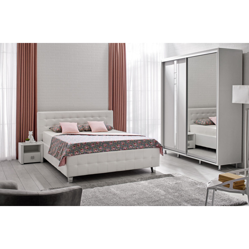 RIONA kárpitozott franciaágy