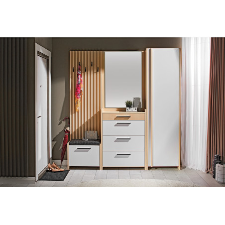 SORAL cipőtartó ülőfelülettel – Megfizethető prémium előszobai bútor | Lakásform.hu