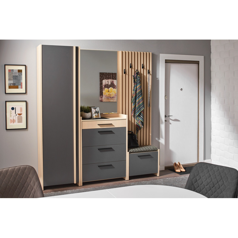 SORAL cipőtartó ülőfelülettel – Megfizethető prémium előszobai bútor | Lakásform.hu