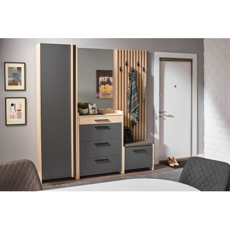 SORAL előszoba bükk-grafit