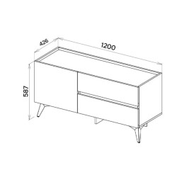 Modern TV-állvány – Megfizethető prémium nappali bútor | Lakásform.hu