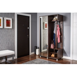 Modern előszobafal tükörrel – Megfizethető prémium bútor | Lakásform.hu