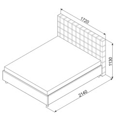 CAROL kárpitozott ágy – Megfizethető prémium hálószobai bútor | Lakásform.hu
