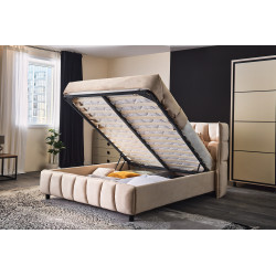 BURHAM kárpitozott ágy – Prémium design és kényelem | Lakásform.hu