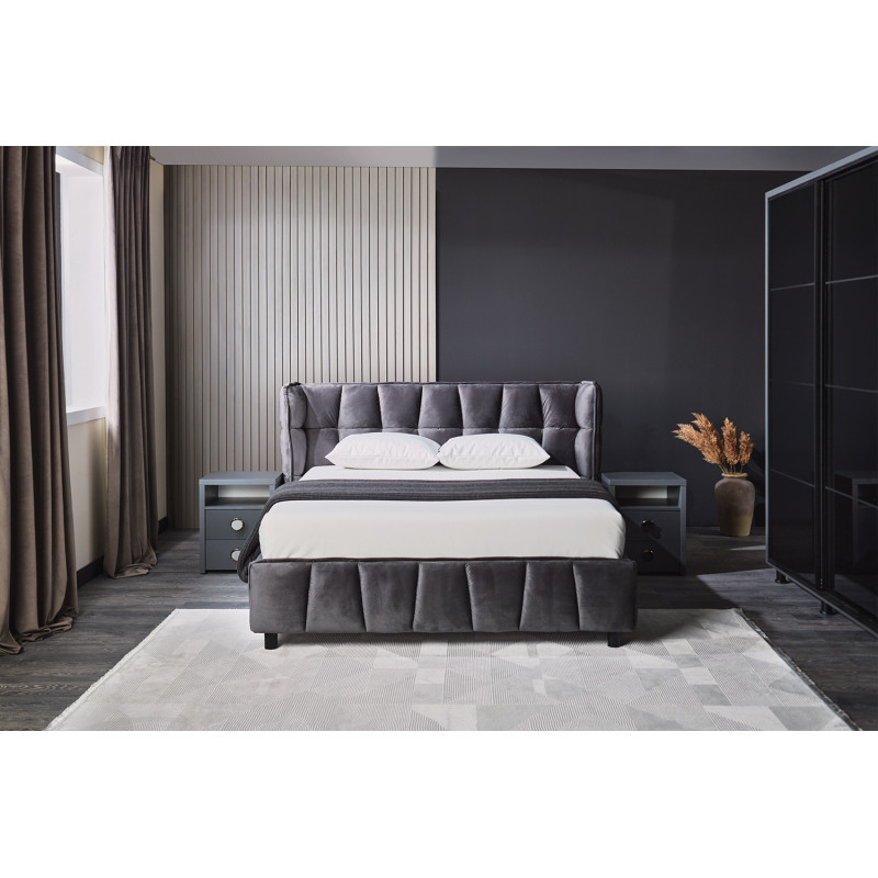 BURHAM kárpitozott ágy – Prémium design és kényelem | Lakásform.hu