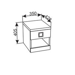 Modern éjjeliszekrény – Kényelmes tároló kompakt méretben | Lakásform.hu