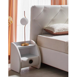 CARLIST modern kárpitozott éjjeliszekrény – Elegáns és praktikus hálószobai bútor | Lakásform.hu