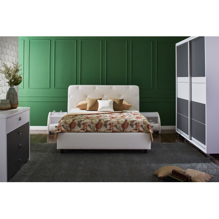 CARLIST modern kárpitozott éjjeliszekrény – Elegáns és praktikus hálószobai bútor | Lakásform.hu