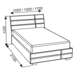 MIGO kárpitozott ágy – Megfizethető prémium hálószobai bútor | Lakásform.hu