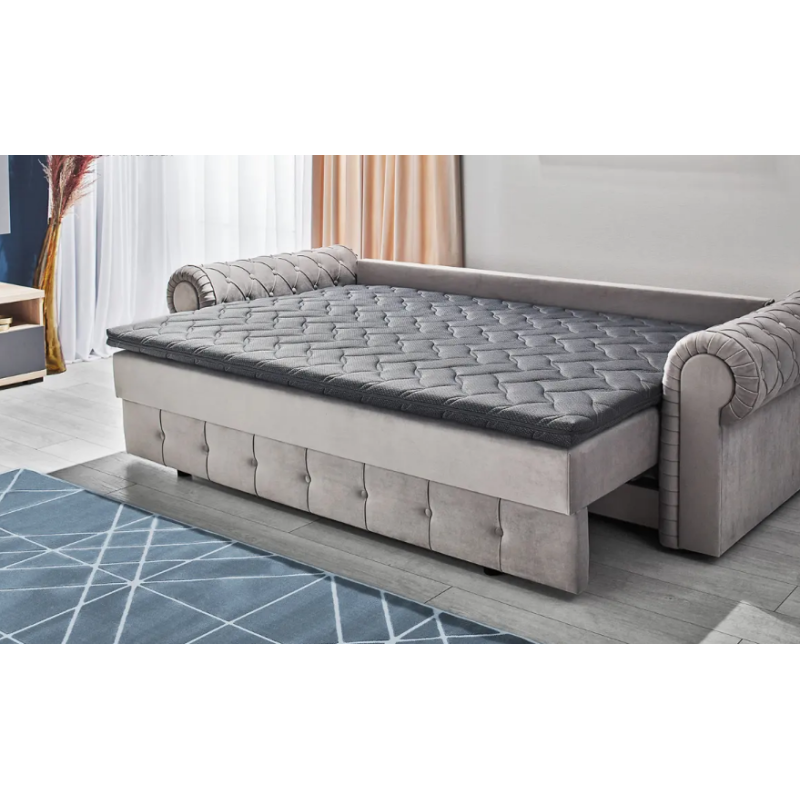 SOMTOP SEVEN 8 cm 7 komfortzónás fedőmatrac – ergonomikus, mosható huzattal, extra kényelem