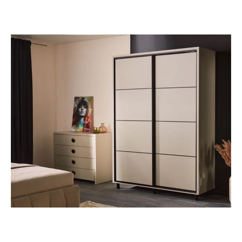 TARION gardrób – modern tolóajtós szekrény több méretben és színben