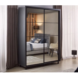 TARION gardrób tükörrel – modern tolóajtós szekrény, elegáns és helytakarékos kialakításban