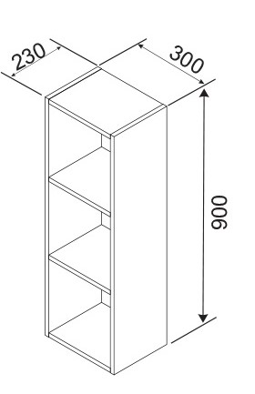 függesztett szekrény
