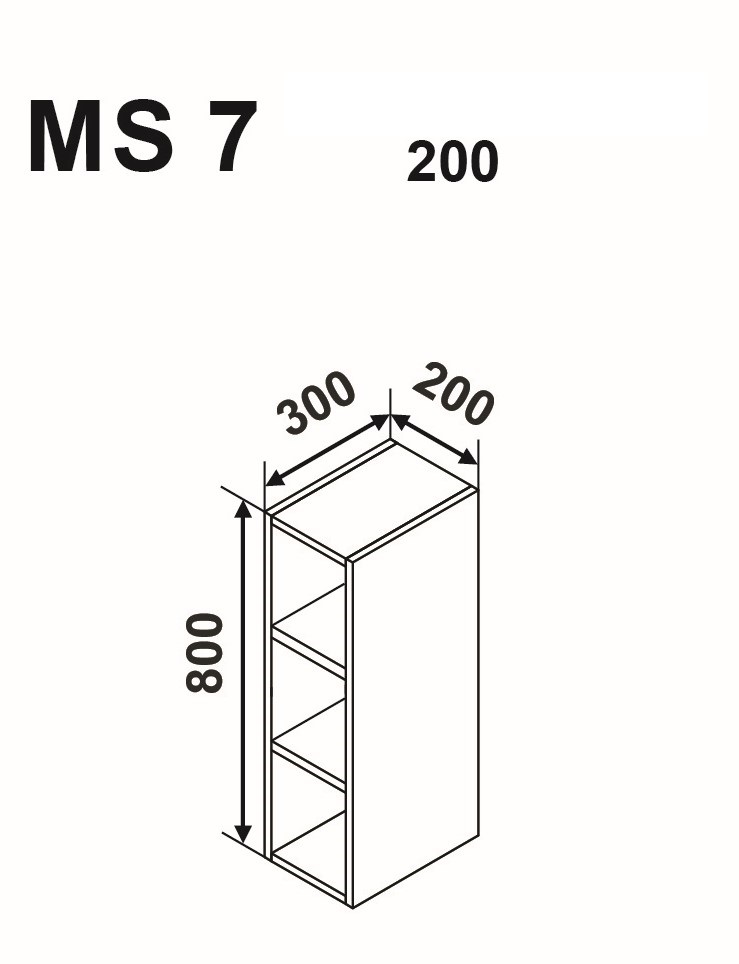 MI7 200 alsó modul (kihúzható)