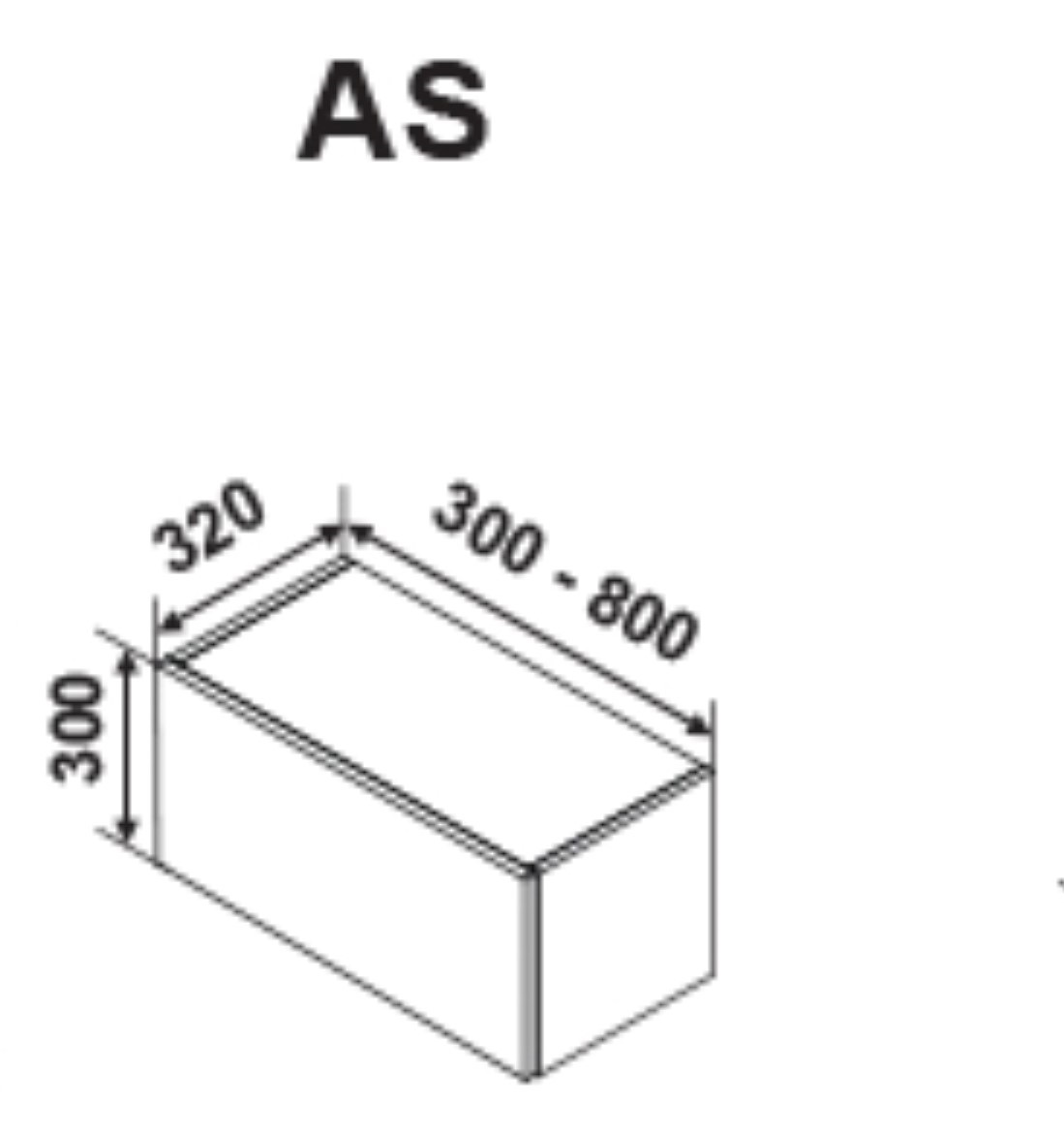AS 300 felső magasító modul