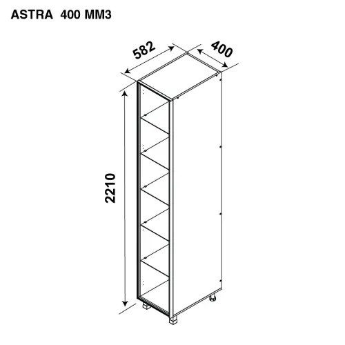 MM3 400 vitrines magas